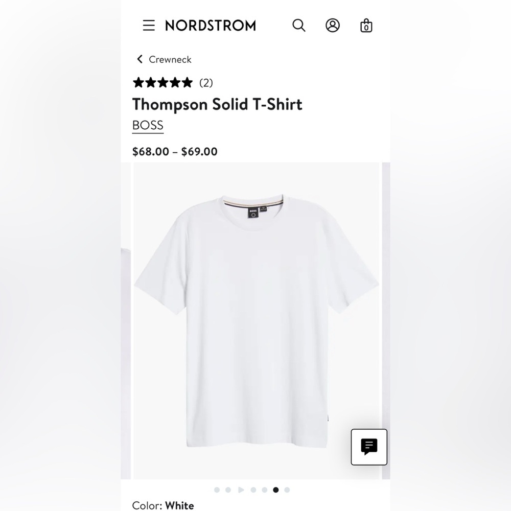 BOSS - Thompson Solid T-Shirt